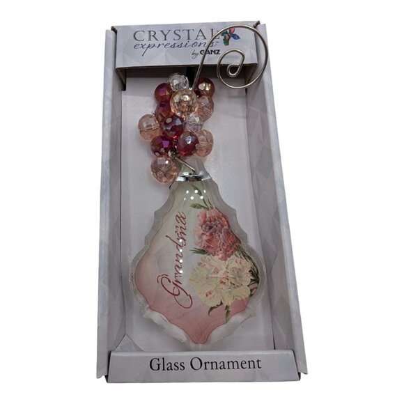 Crystal Expressions By Ganz Glass Ornament "Grandma" Personal Suncatcher Gift - Picture 1 of 6